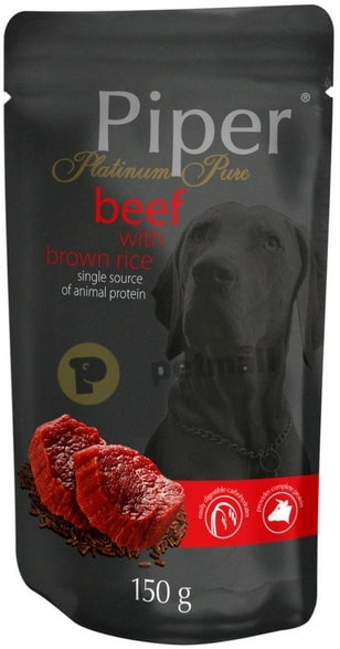 Piper Platinum Adult Beef and Brown Rice